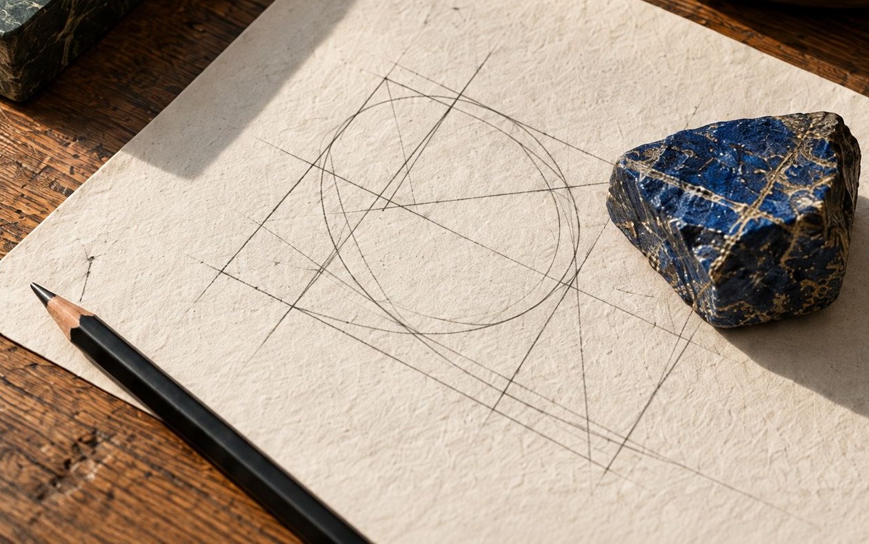 Material study, illustrative image