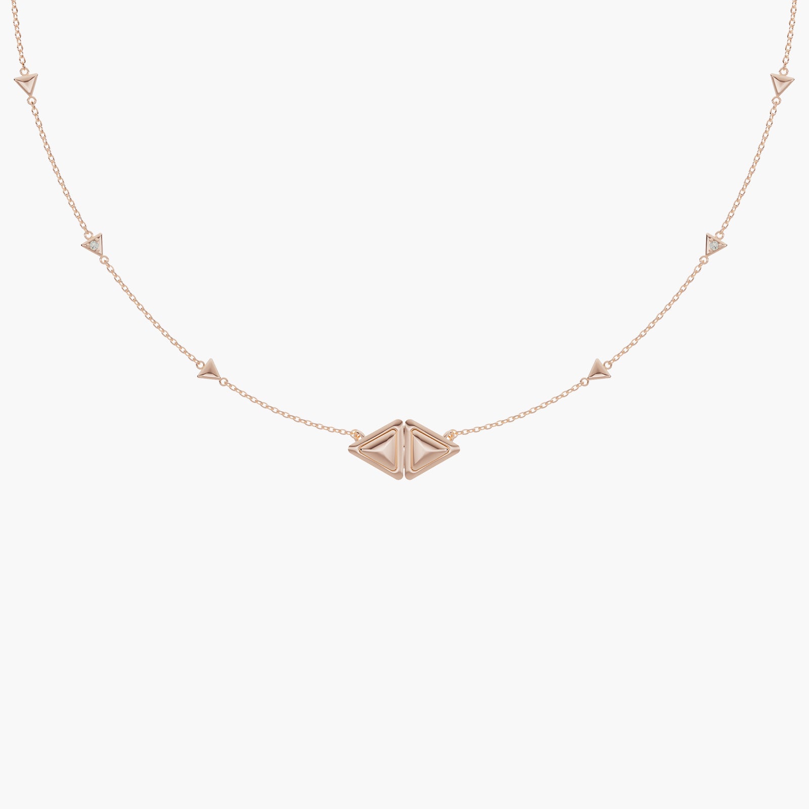 Necklace Mirror Essential Full Rose Gold