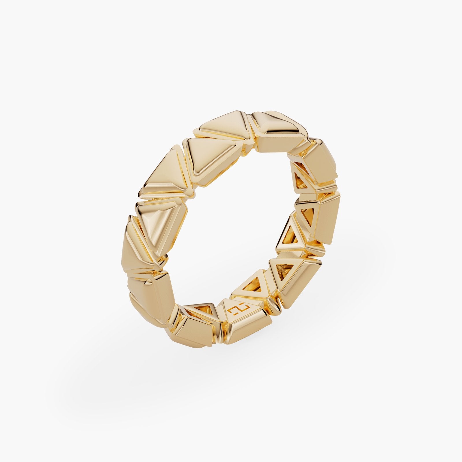 Ring Engagement Mirror Essential Full Yellow Gold